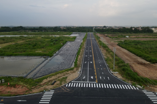 全线贯通！肇庆新区又一连接工业园区的道路建成通车