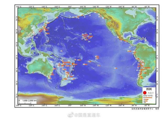 汤加海底火山喷发，中国沿海海域 16 日凌晨监测到海啸波