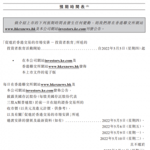 贝壳将以介绍方式在港交所上市，腾讯持股 10.8%