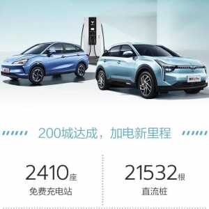 哪吒汽车：免费充电网络扩充至200城，用户加电更轻松！