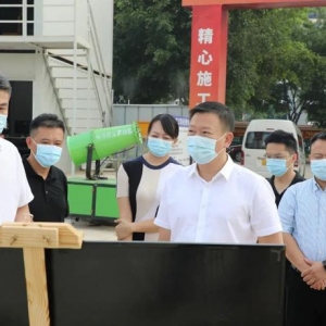 鲤城区委主要领导带队调研江南新区城市更新工作