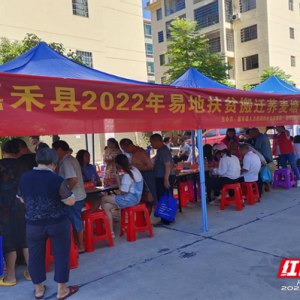 嘉禾县举办2022年易地扶贫搬迁专场招聘会