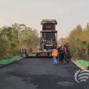 青岛西海岸新区道路通户项目将于11月底主体完工