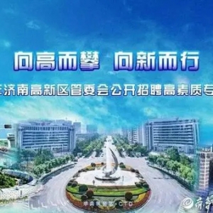 济南高新区管委会2022年公开招聘40名高素质专业人才