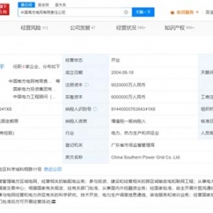 快讯！国资委直接控股南方电网