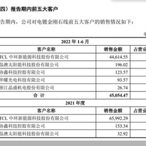 大客户依赖明显！九成营收来自TCL中环 原轼新材创业板IPO能行吗 ...