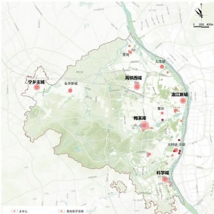 “五麓融城、八水入江、一核引领、三廊共兴” 湖南湘江新区规划公示 ...