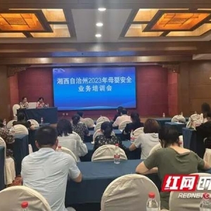 湘西州举办2023年母婴安全管理业务培训班