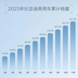 比亚迪超特斯拉成为全球电车销量第一，中国品牌新能源赛道崛起