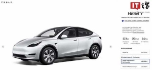 特斯拉在法德等欧洲多国下调 Model Y 售价，最高降幅约 9.1%