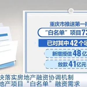 授信金额162亿元！广东房地产“白名单”项目加快推进→