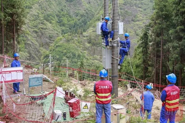 森林防火“黑科技”！雅安10千伏康学线下叶坪支线生态友好型标准化线路建设完成