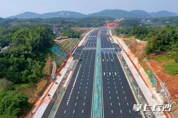 湘江新区再添南北向干道！双向六车道白庭路已具备贯通条件